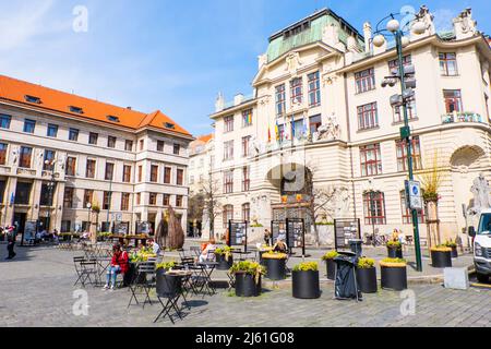 Marianske namesti, Altstadt, Prag, Tschechische Republik Stockfoto