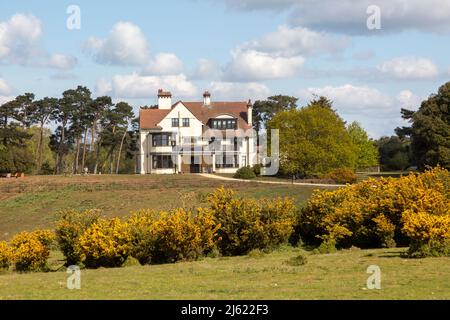 Tranmer House, ehemaliges Wohnhaus von Edith Pretty Sutton Hoo, Suffolk, England, Großbritannien Stockfoto