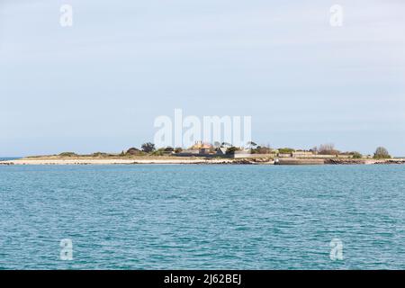 Insel Tatihou in der Nähe von Saint Vaast la Hougue, Cotentin, Manche, Normandie, Frankreich Stockfoto