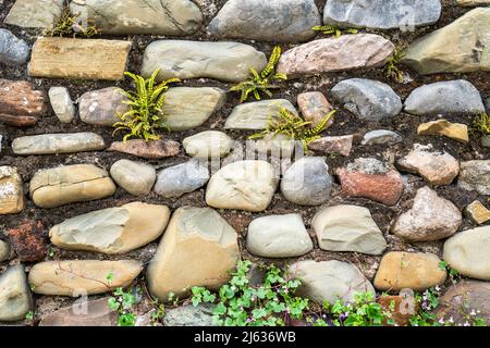 Grenzwand Für Kirchhof (Klasse 2 Gelistet) Stockfoto