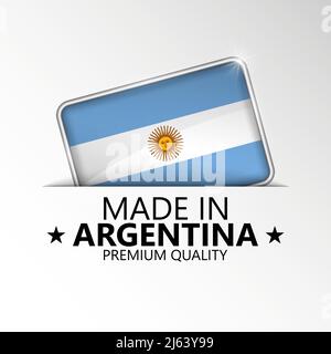Argentinien Flagge 90 X 150 Cm – Aus Polyester, Wetterfest, Mit Metallösen Für Party & Sport