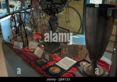 Ponte a Ema, Florenz, Italien 15/05/2016: Museum für Radsport, benannt nach Gino Bartali. © Andrea Sabbadini Stockfoto