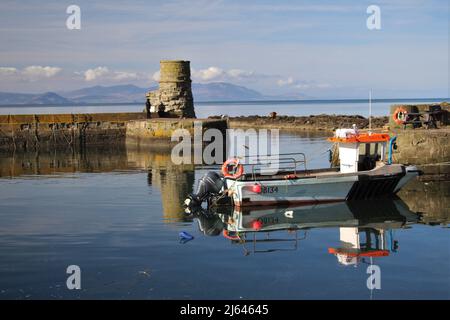 Dunure - Schottland Stockfoto