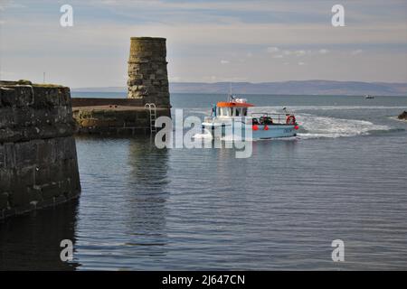 Dunure - Schottland Stockfoto