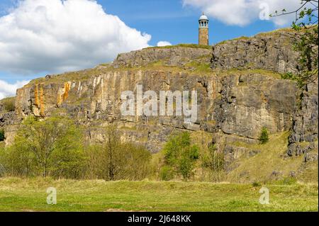 Sherwood Foresters und Derbyshire Regiment Memorial Stockfoto