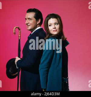 MACNEE, RIGG, THE AVENGERS, 1967 Stockfoto