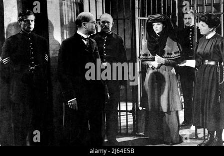 DONALD PLEASENCE, SAMANTHA EGGAR, DR. CRIPPEN, 1962 Stockfoto