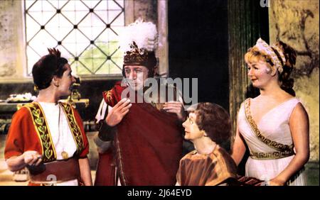 WILLIAMS, JAMES, HAWTREY, SIMS, WEITER AUF CLEO, 1964 Stockfoto