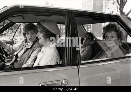 STEADMAN, WAY, CHAPMAN, HICKSON, IM UHRZEIGERSINN, 1986 Stockfoto