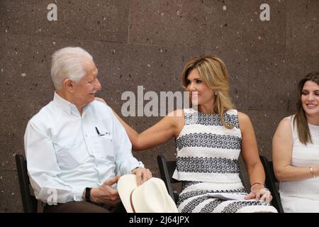 Claudia Pavlovich Arellano Gouverneurin des Bundesstaates Sonora Mexiko 2016. Claudia Pavlovich ist mexikanische Politikerin und Mitglied der Institutionellen Revolutionären Partei... (Foto von North Photo) Claudia Pavlovich Arellano gobernadora del Estado de Sonora Mexiko 2016. Claudia Pavlovich es una política mexicana, militante del Partido Revolucionario Institucional... (Foto von Norte Photo) Stockfoto