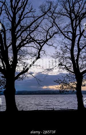 Ammersee, Bayern Stockfoto