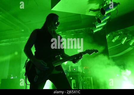 Ciampino, Italien. 27. April 2022. Dylan Smith während des Konzerts der Schwestern der Barmherzigkeit am 27.. April 2022 im Orion Club in Ciampino, Italien. Kredit: Unabhängige Fotoagentur/Alamy Live Nachrichten Stockfoto