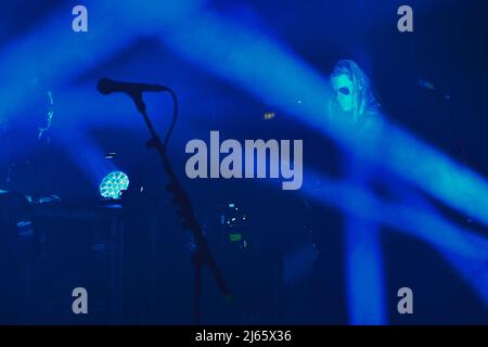 Ciampino, Italien. 27. April 2022. Dylan Smith während des Konzerts der Schwestern der Barmherzigkeit am 27.. April 2022 im Orion Club in Ciampino, Italien. Kredit: Unabhängige Fotoagentur/Alamy Live Nachrichten Stockfoto