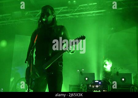 Ciampino, Italien. 27. April 2022. Dylan Smith während des Konzerts der Schwestern der Barmherzigkeit am 27.. April 2022 im Orion Club in Ciampino, Italien. Kredit: Unabhängige Fotoagentur/Alamy Live Nachrichten Stockfoto