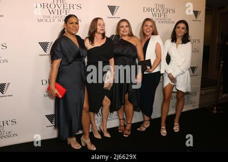 Sydney, Australien. 28.. April 2022. TBC nimmt an der Premiere von The Drover’s Wife auf dem roten Teppich im Ritz Cinemas – 45 St Pauls Street, Randwick, Teil. Kredit: Richard Milnes/Alamy Live Nachrichten Stockfoto