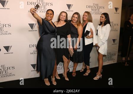 Sydney, Australien. 28.. April 2022. TBC nimmt an der Premiere von The Drover’s Wife auf dem roten Teppich im Ritz Cinemas – 45 St Pauls Street, Randwick, Teil. Kredit: Richard Milnes/Alamy Live Nachrichten Stockfoto