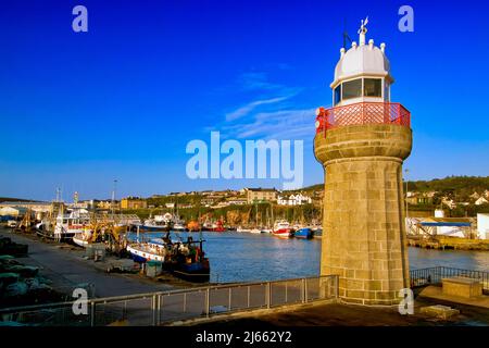 Dunmore East Harbor County Waterford, Irland Stockfoto