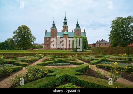 Kopenhagen / Dänemark - 09.20.2016: Schloss Rosenborg (Dänisch: Kongens haben buchstäblich den Königlichen Garten) erbaut 1606 von Christian IV. Stockfoto