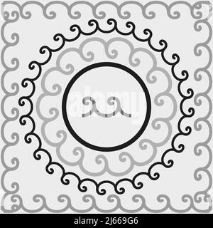 Altgriechische Rahmenmuster, Satz antiker Bordüren aus Griechenland Stock Vektor