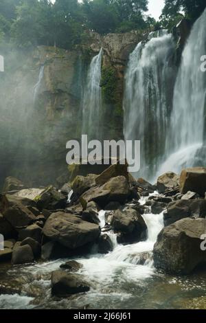 Nauyaca Wasserfall in Costa Rica bei Uvita Stockfoto