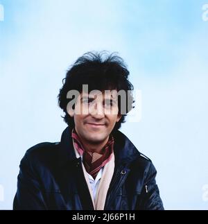 Ilja Richter, deutscher Schauspieler, Sänger, Autor, Moderatorin, Deutschland, 1985. Ilja Richter, deutsche Schauspielerin, Sängerin, Autorin, TV-Moderatorin, Deutschland, 1985. Stockfoto