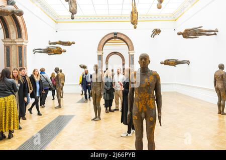 The Royal Academy Antony Gormley Solo Show 21. September 2019: Bitte Kredit: Phillip Roberts Stockfoto