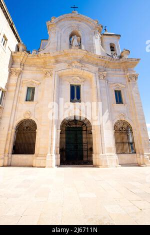 Chiesa di Santa Teresa in Trani, Apulien (Apulien), Italien. Stockfoto