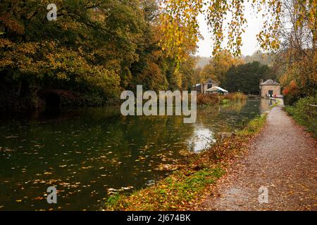 Cromford Canal Derbyshire England Stockfoto