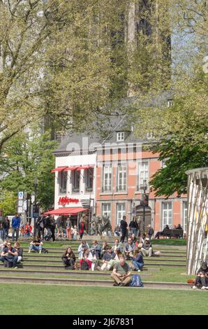 Aachen-Eliesengarten Stockfoto