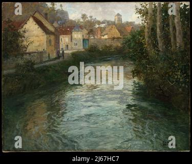 Picquigny. Frits Thaulow. 1899. Stockfoto