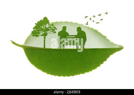 Green Creative Life Creative Composite Image Stockfoto