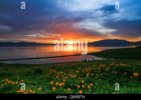 Tai mei sayram See Stockfoto