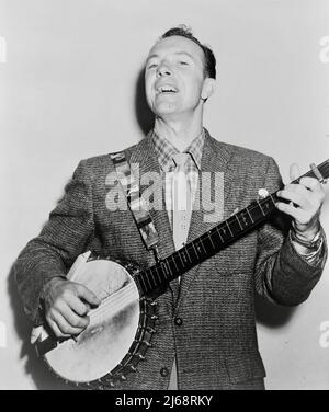 Pete Seeger - 1955 Stockfoto