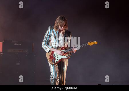 Arena di Verona, Verona, Italien, 28. April 2022, Thomas Raggi - Maneskin 2022 Maneskin live in der Arena di Verona - Musikkonzert Stockfoto