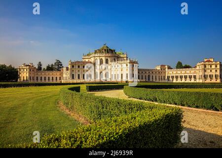 Jagdschloss Stupinigi, Stupinigi, Turin, Piemont, Italien Stockfoto