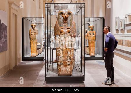 Ägyptisches Museum, Turin, Piemont, Italien Stockfoto