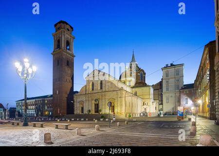 Kathedrale von St. Johannes dem Täufer, Turin, Piemont, Italien Stockfoto