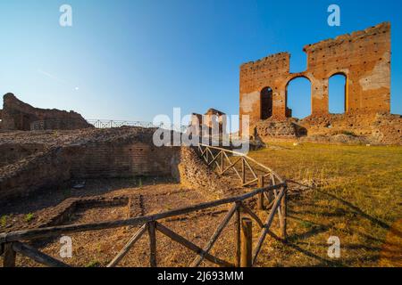 Villa dei Quintili, Archäologischer Park Appia Antica, Rom, Latium, Italien Stockfoto