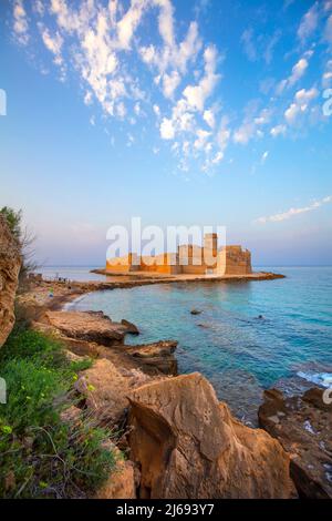 La Castella, Isola di Caporizzuto, Crotone, Kalabrien, Italien Stockfoto