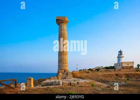 Capo Colonna, Crotone, Kalabrien, Italien Stockfoto