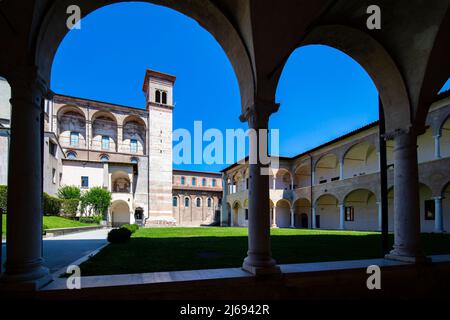 Museum von Santa Giulia, Brescia, Lombardei (Lombardei), Italien Stockfoto