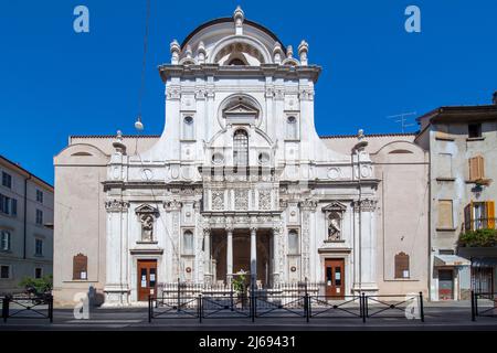 Kirche Santa Maria dei Miracoli, Brescia, Lombardei, Italien Stockfoto