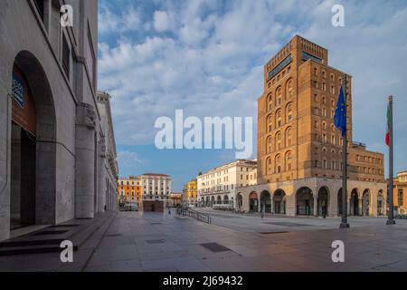 INA Tower, Piazza della Vittoria, Brescia, Lombardei (Lombardei), Italien Stockfoto