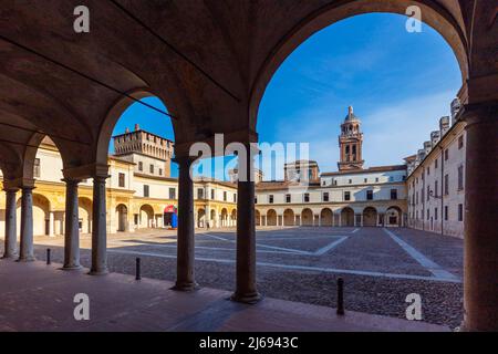 Palazzo Ducale, UNESCO-Weltkulturerbe, Mantua (Mantua), Lombardei (Lombardei), Italien Stockfoto