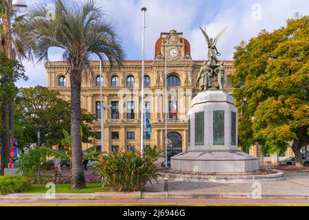 Rathaus, Cannes, Alpes-Maritimes, Provence-Alpes-Cote d'Azur, Frankreich, Mittelmeer, Europa Stockfoto