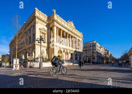 Palais de la Bourse (Börsenpalast), Marseille, Provence-Alpes-Cote d'Azur, Frankreich, Mittelmeer, Europa Stockfoto