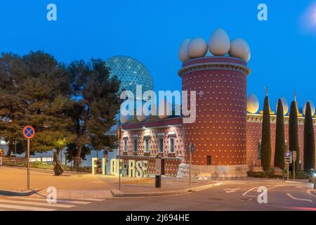 Dali's Theater-Museum, Figueres, Giriona, Katalonien, Spanien, Europa Stockfoto