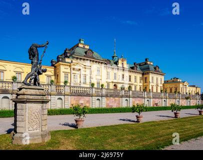 Schlossgarten Drottningholm, Stockholm, Provinz Stockholm, Schweden, Skandinavien Stockfoto