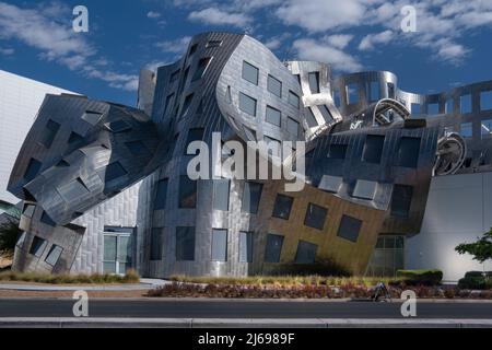 Das Lou Ruvo Center for Brain Health, entworfen von Frank Gehry, Las Vegas, Nevada, Vereinigte Staaten von Amerika Stockfoto