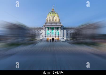 Pennsylvania State Capitol Building Stockfoto